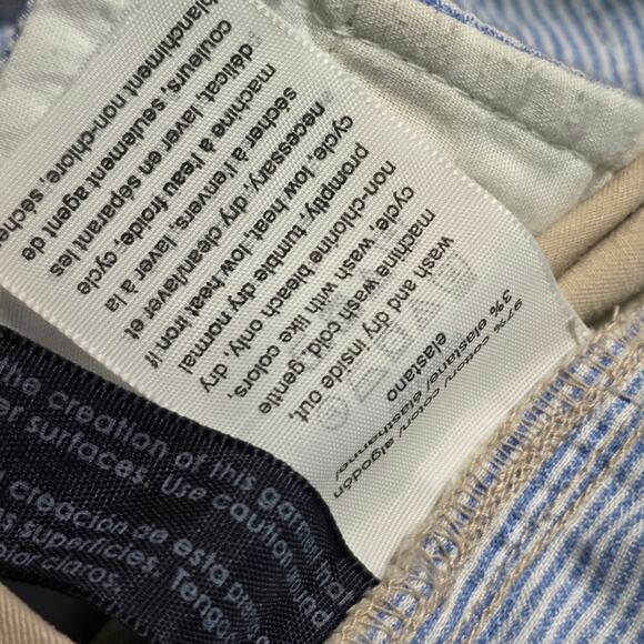 Tommy Hilfiger Pants Women’s Size 10 Khaki Chino Cotton-Blend - Picture 7 of 8